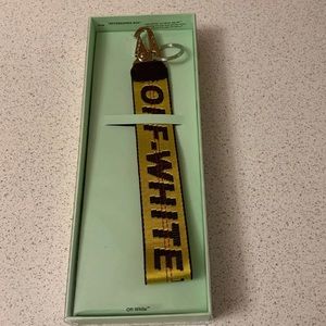 NWT Off-White Keychain